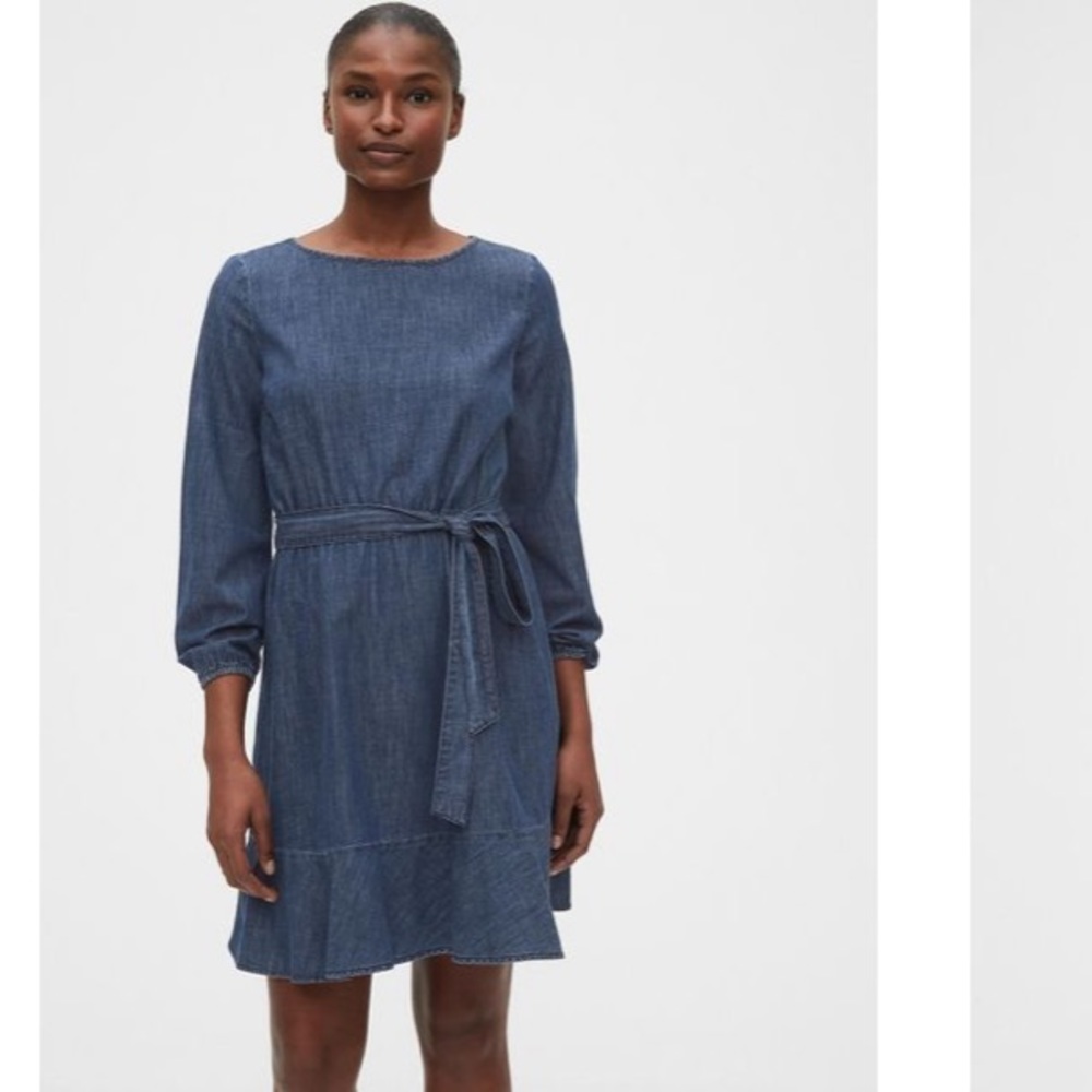 NWT Gap denim dress 6